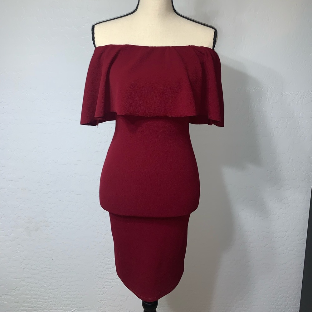 Red dress